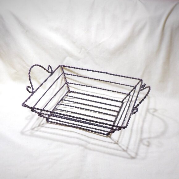Strong, Ideal ~~~ Metal BASKET with Handles ~~~ - Picture 1 of 1